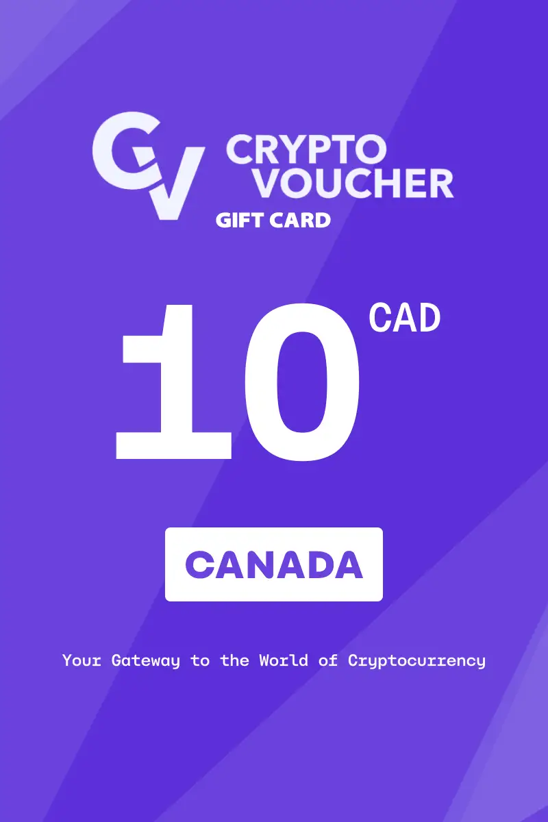 Buy Crypto Voucher 10 CAD Gift Card (Canada) - Digital Key