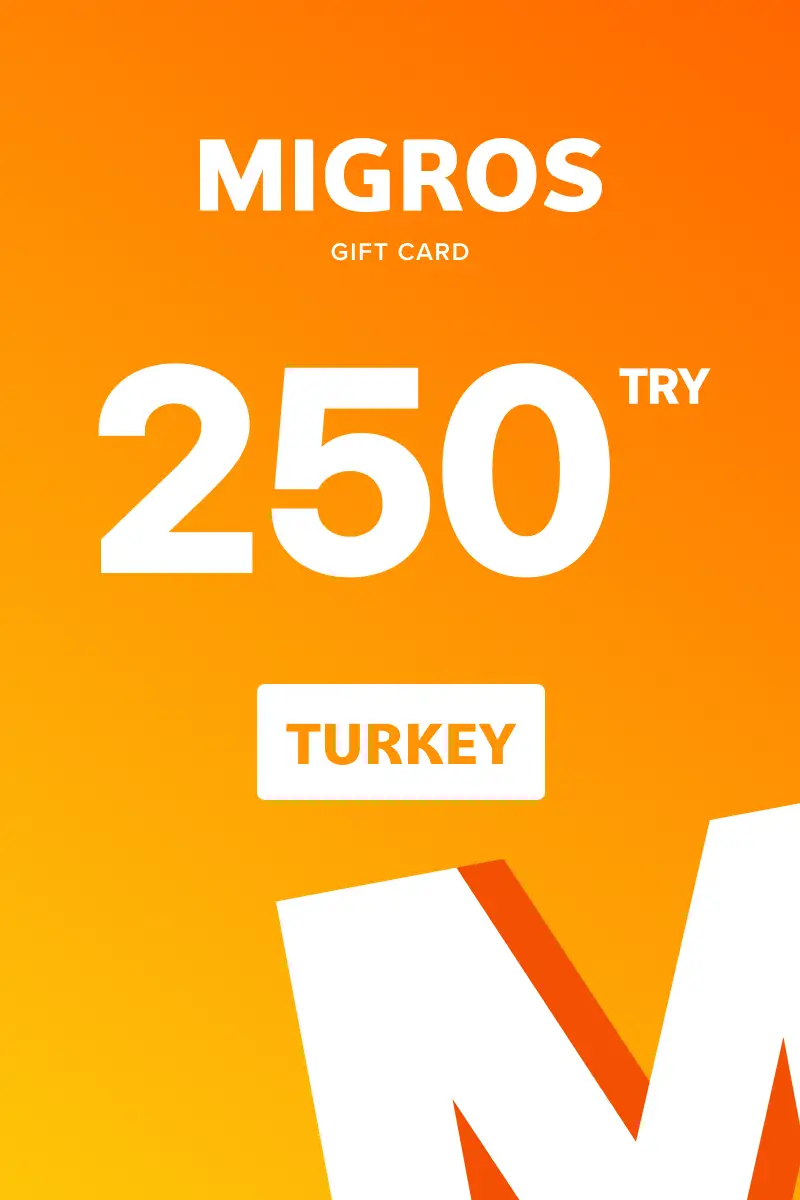 Migros 250 TRY Gift Card (Turkey) - Digital Key