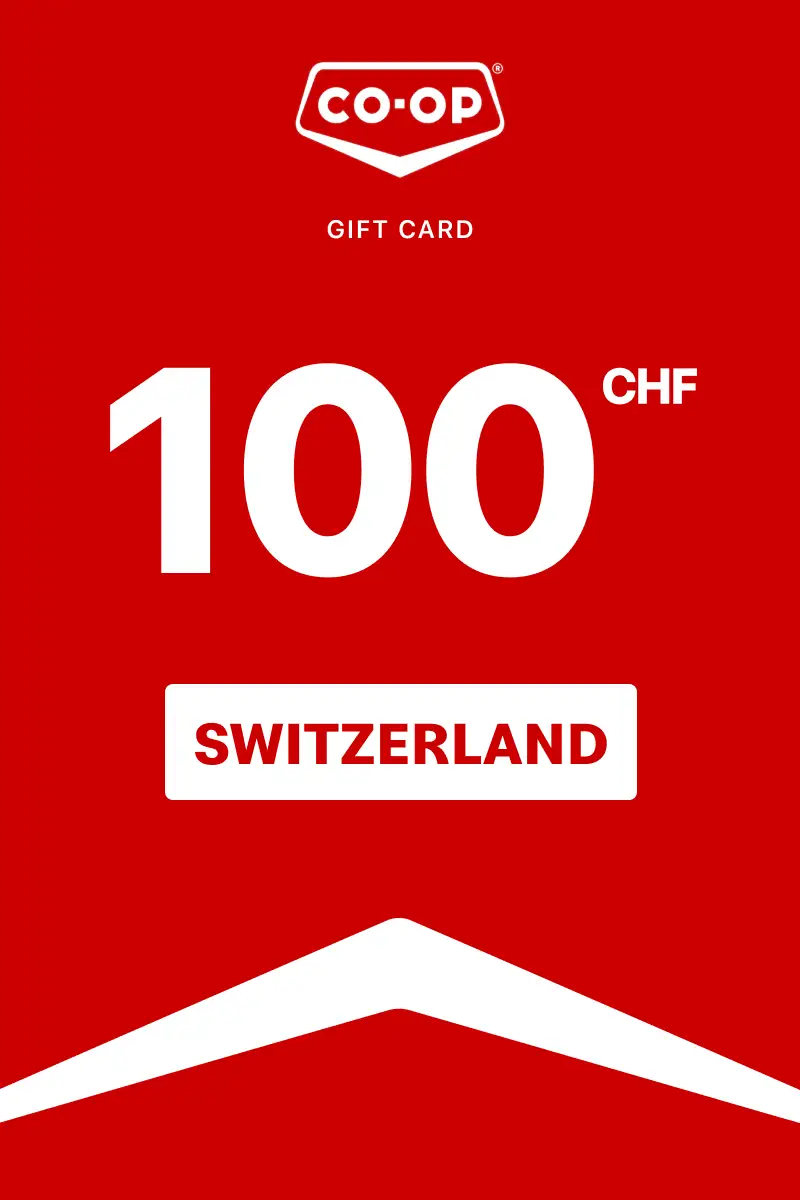 Coop 100 CHF Gift Card (Switzerland) - Digital Key