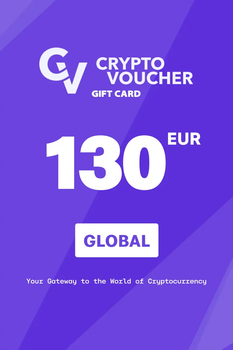 Crypto Voucher 130 EUR Gift Card (Global) - Digital Key