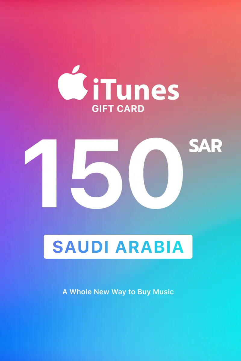Apple iTunes 150 SAR Gift Card (Saudi Arabia) - Digital Key
