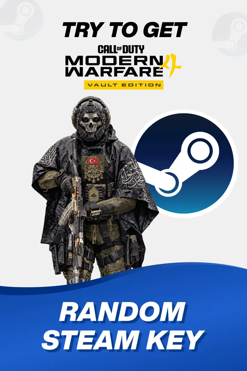 Try to Get Call of Duty - Modern Warfare 4 Vault Edition - Random 1 Key (Global) (PC) - Steam - Digital Key