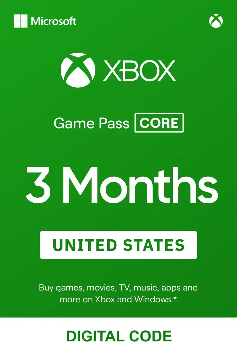 Xbox gold 3 month hot sale deal