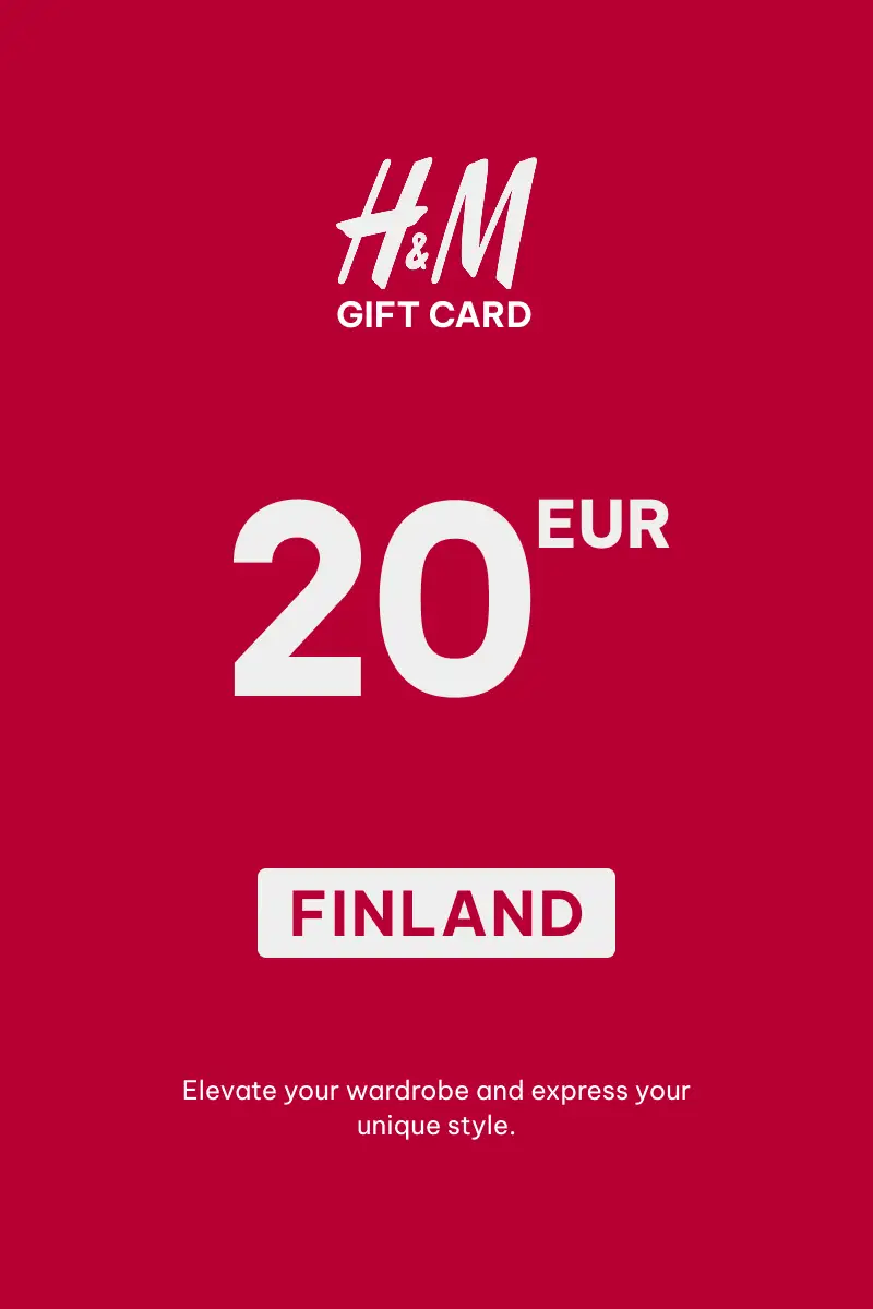 HandM 20 EUR Gift Card (Finland) - Digital Key