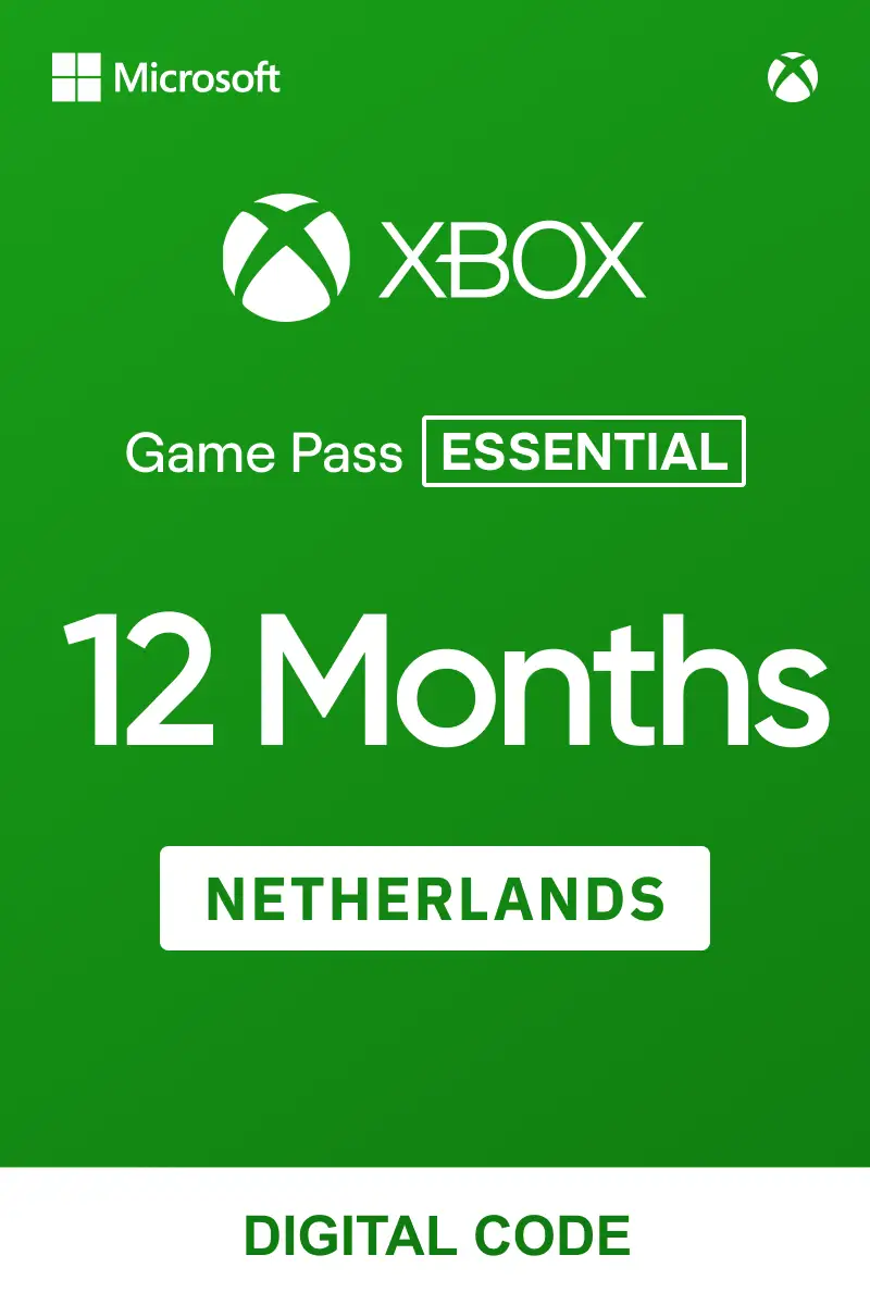 Xbox Game Pass Core (Essential) 12 Months (Netherlands) - Xbox Live - Digital Key