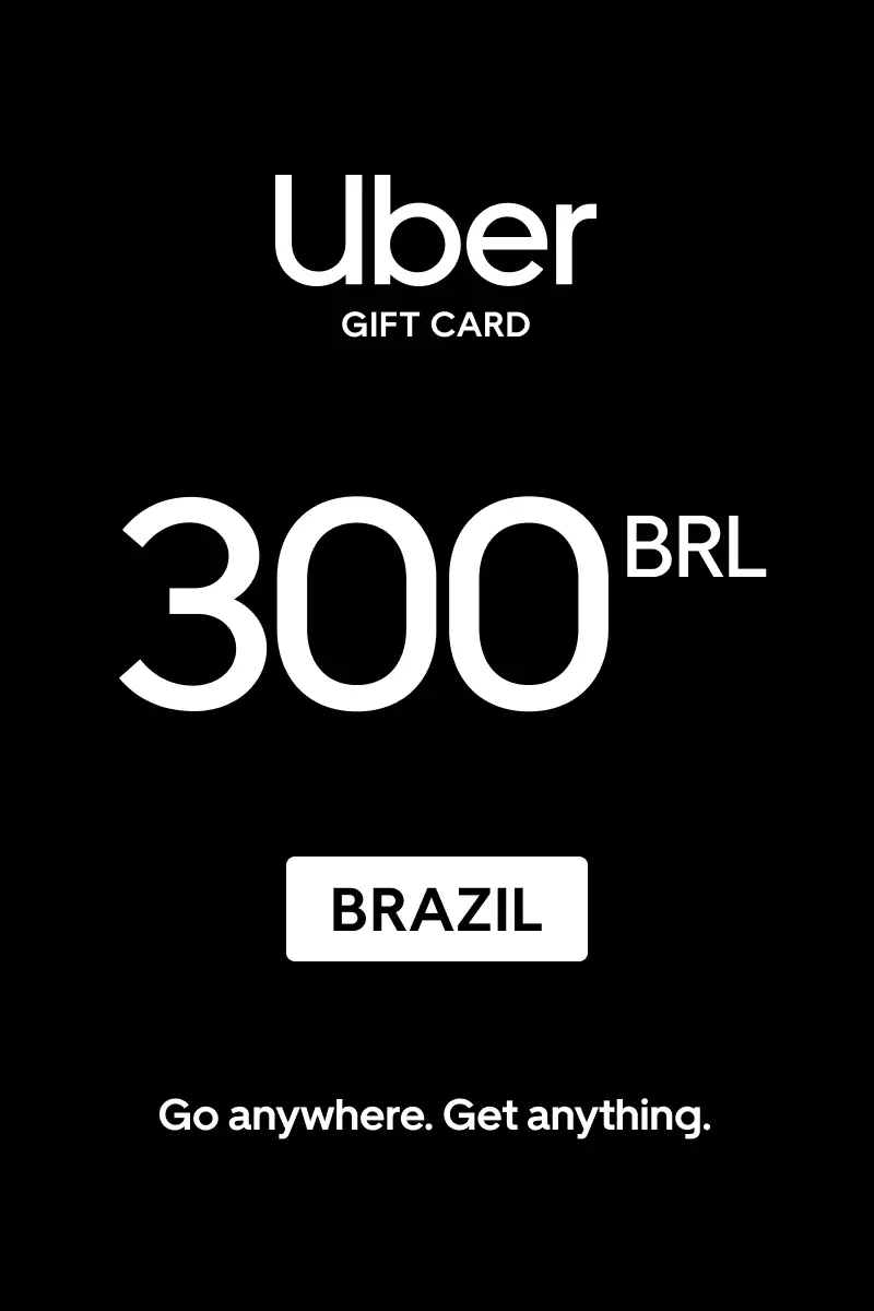 Uber 300 BRL Gift Card (Brazil) - Digital Key
