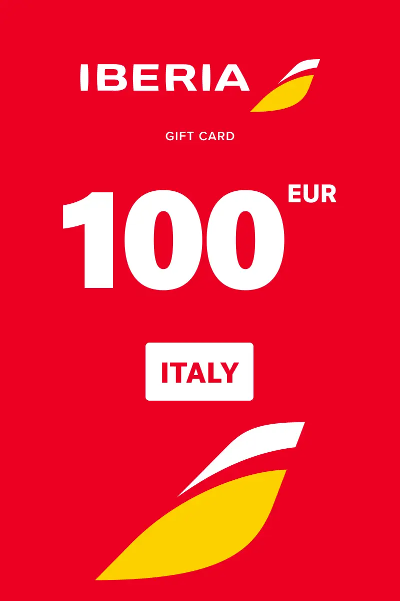 Iberia 100 EUR Gift Card (Italy) - Digital Key