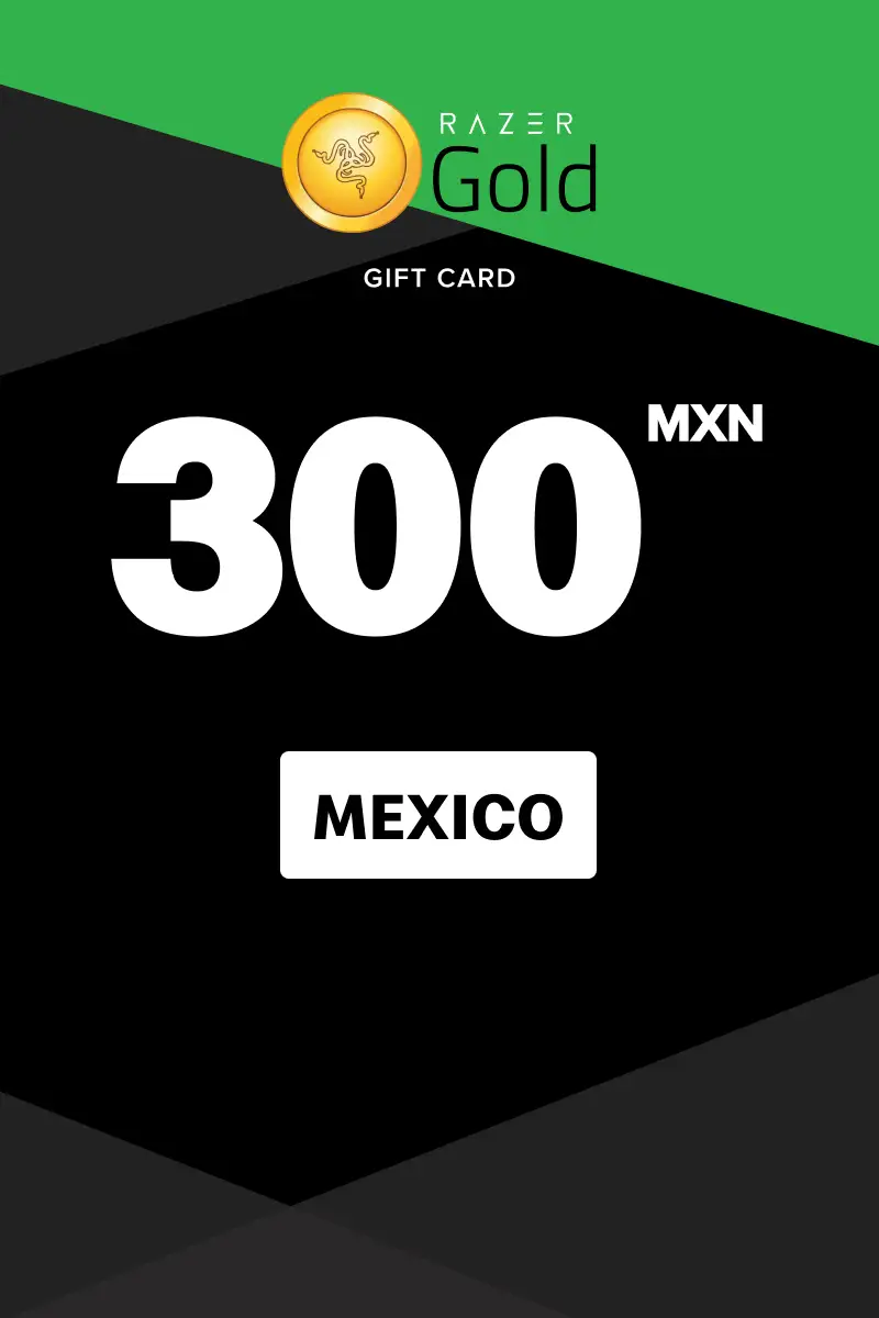 Razer Gold 300 MXN Gift Card (Mexico) - Digital Key