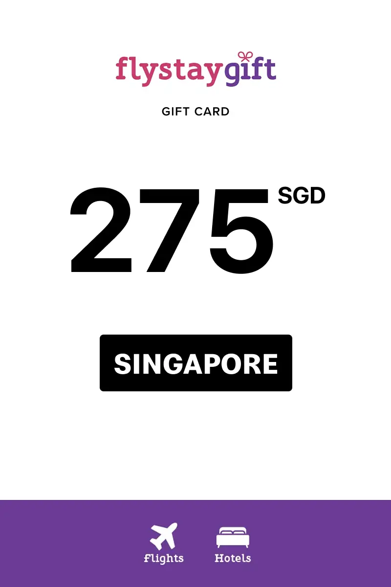 Flystay Gift 275 SGD Gift Card (Singapore) - Digital Key
