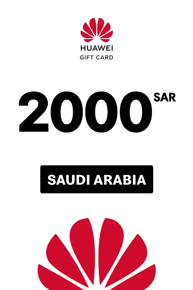 HUAWEI 2000 SAR Gift Card (Saudi Arabia) - Digital Key