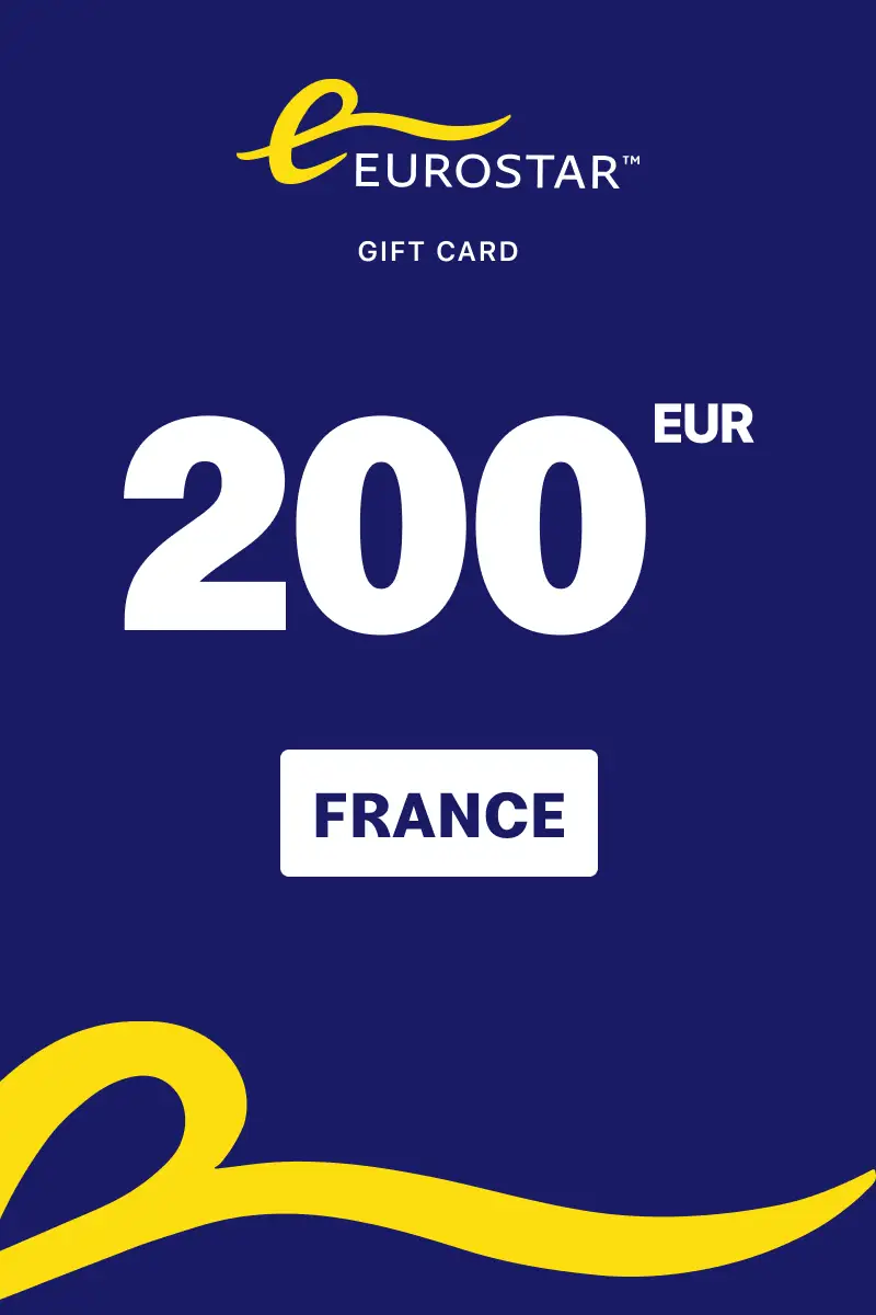Eurostar 200 EUR Gift Card (France) - Digital Key