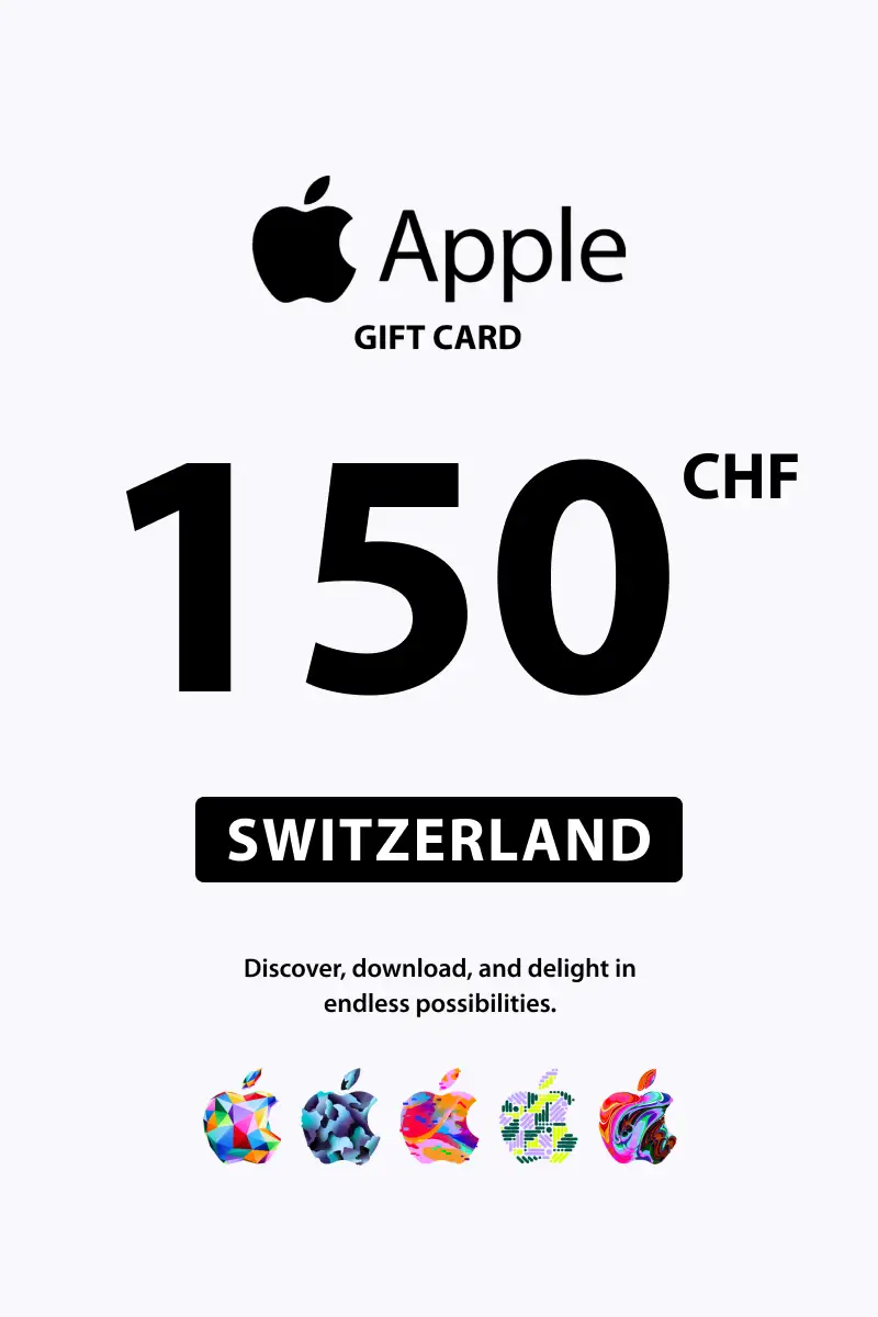 Apple 150 CHF Gift Card (Switzerland) - Digital Key