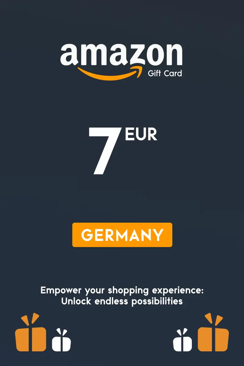 Amazon 7 EUR Gift Card (Germany) - Digital Key