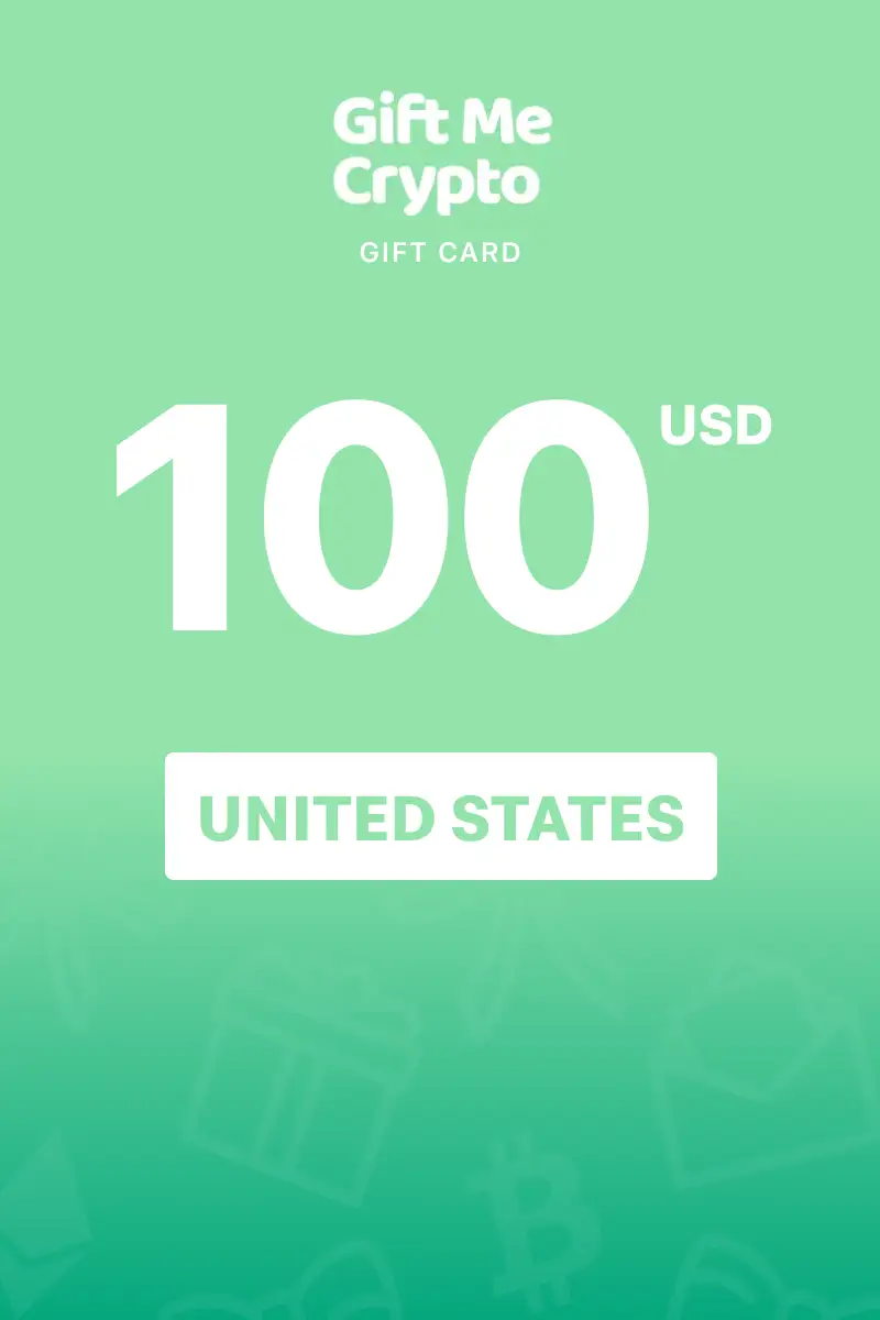Gift Me Crypto 100 USD Gift Card (United States) - Digital Key