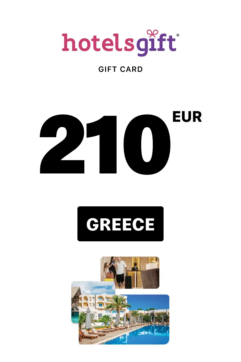 Hotels Gift 210 EUR Gift Card (Greece) - Digital Key