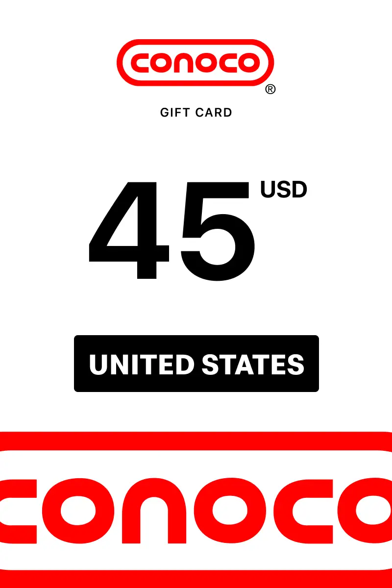 Conoco 45 USD Gift Card (United States) - Digital Key