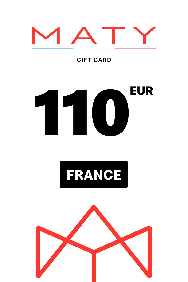 MATY 110 EUR Gift Card (France) - Digital Key