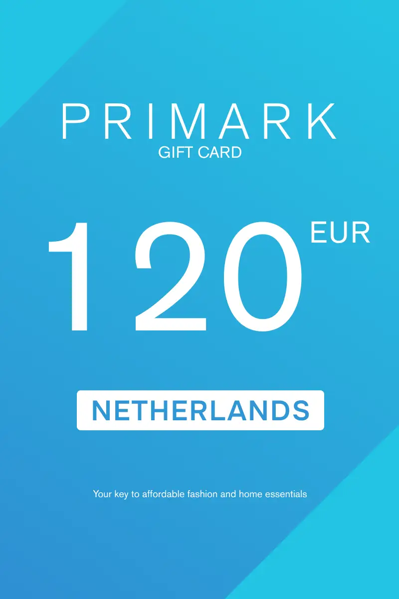 Primark 120 EUR Gift Card (Netherlands) - Digital Key