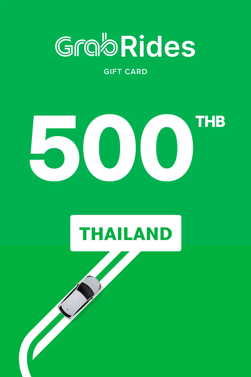 Buy Grab Rides 500 THB Gift Card (Thailand) - Digital Key