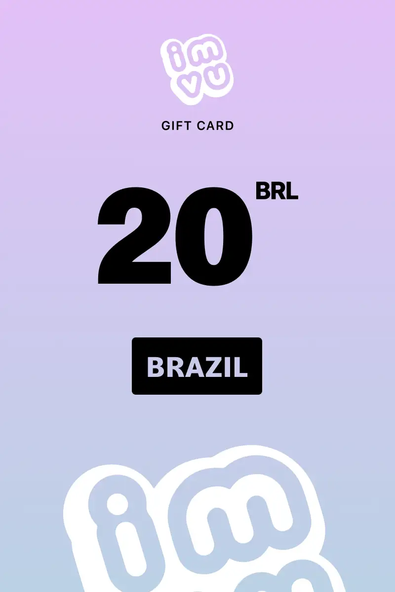 IMVU 20 BRL Gift Card (Brazil) - Digital Key