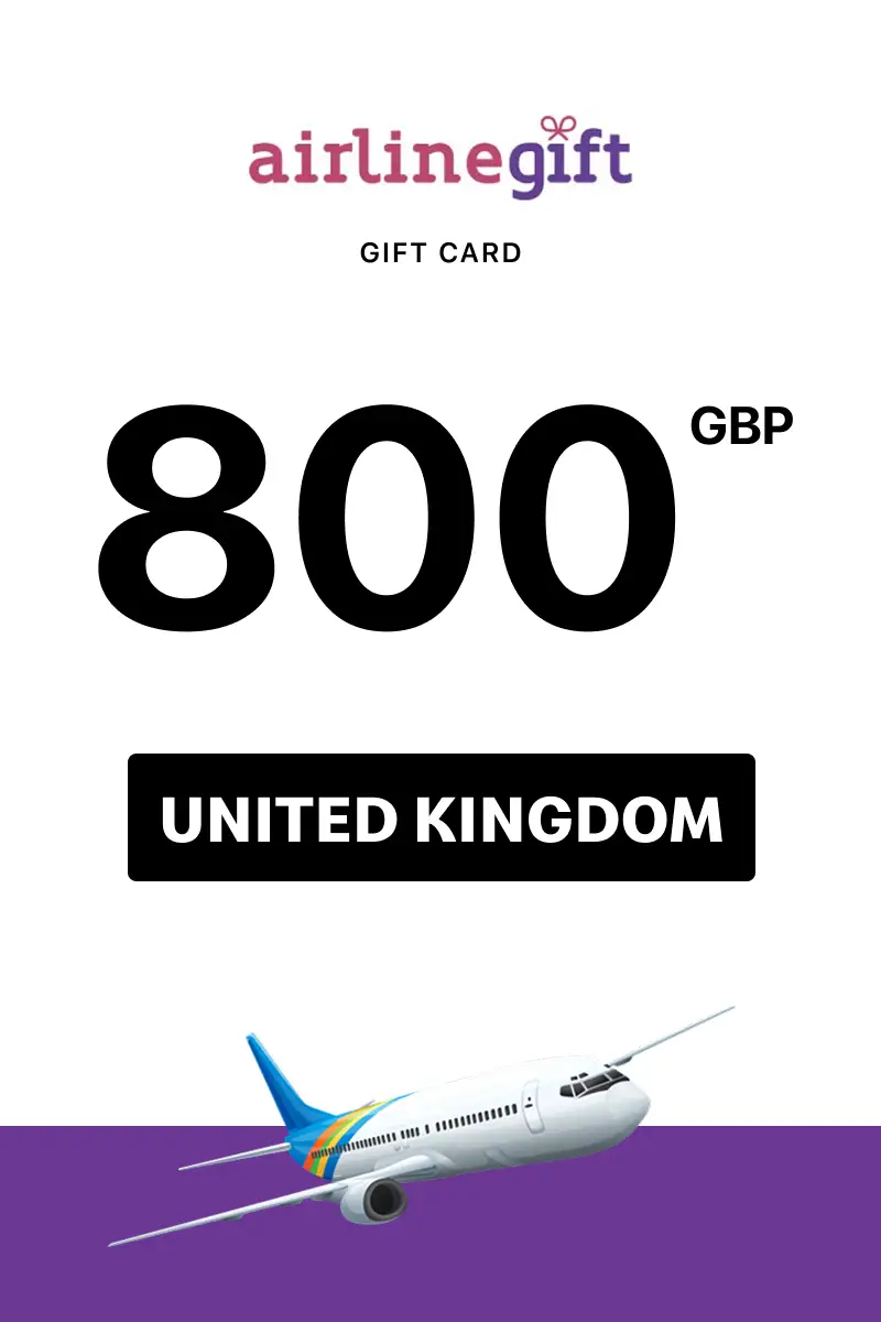Airline Gift 800 GBP Gift Card (United Kingdom) - Digital Key