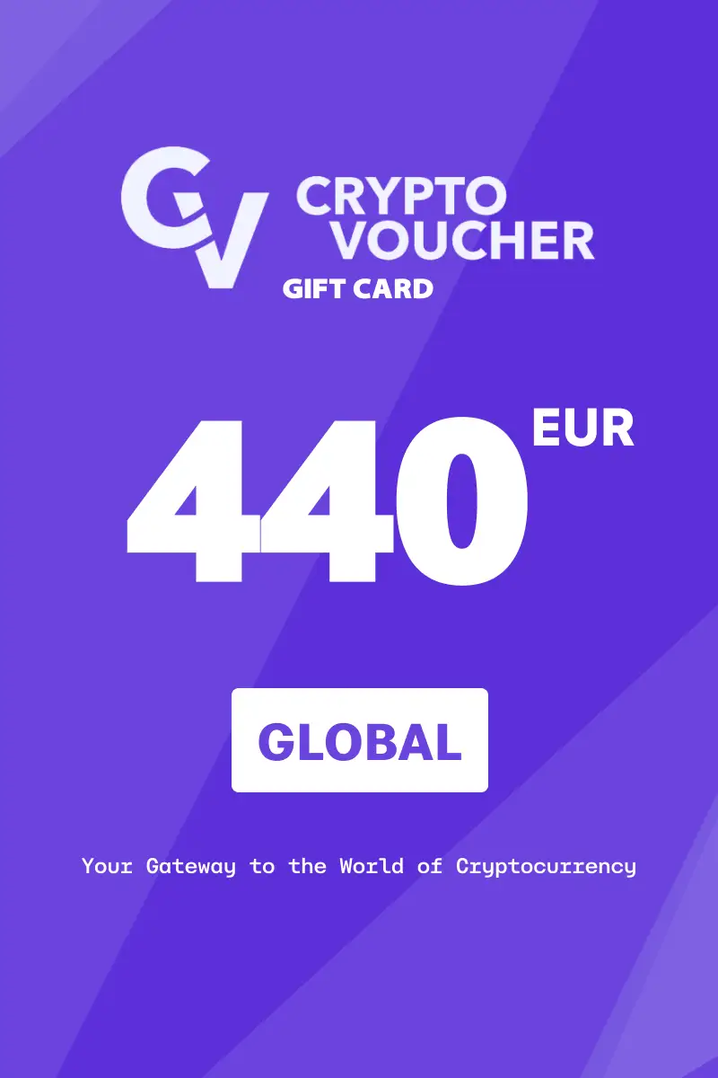 Crypto Voucher (BTC) 440 EUR Gift Card (Global) - Digital Key