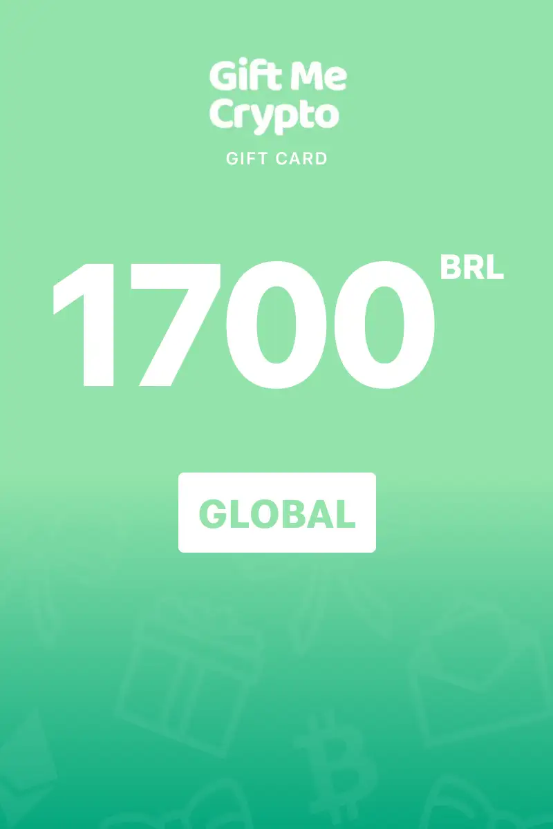 Buy Gift Me Crypto 1700 BRL Gift Card (Global) - Digital Key