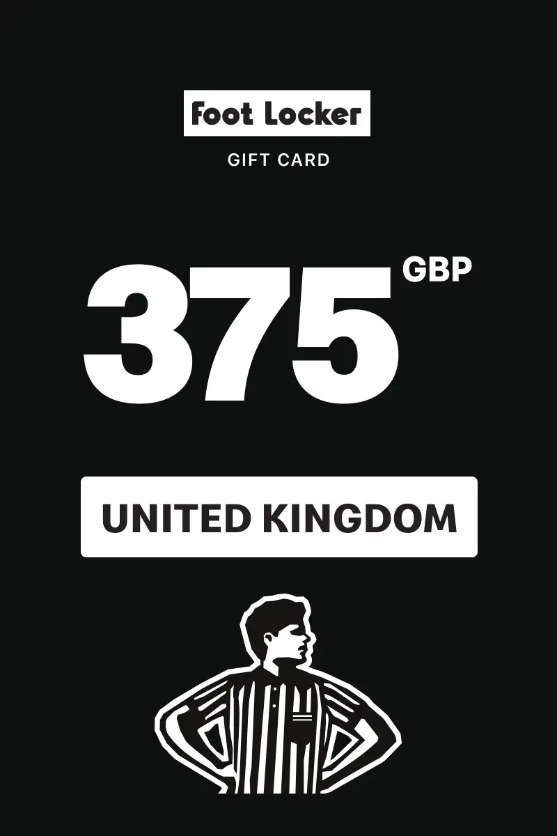 Foot Locker 375 GBP Gift Card (United Kingdom) - Digital Key