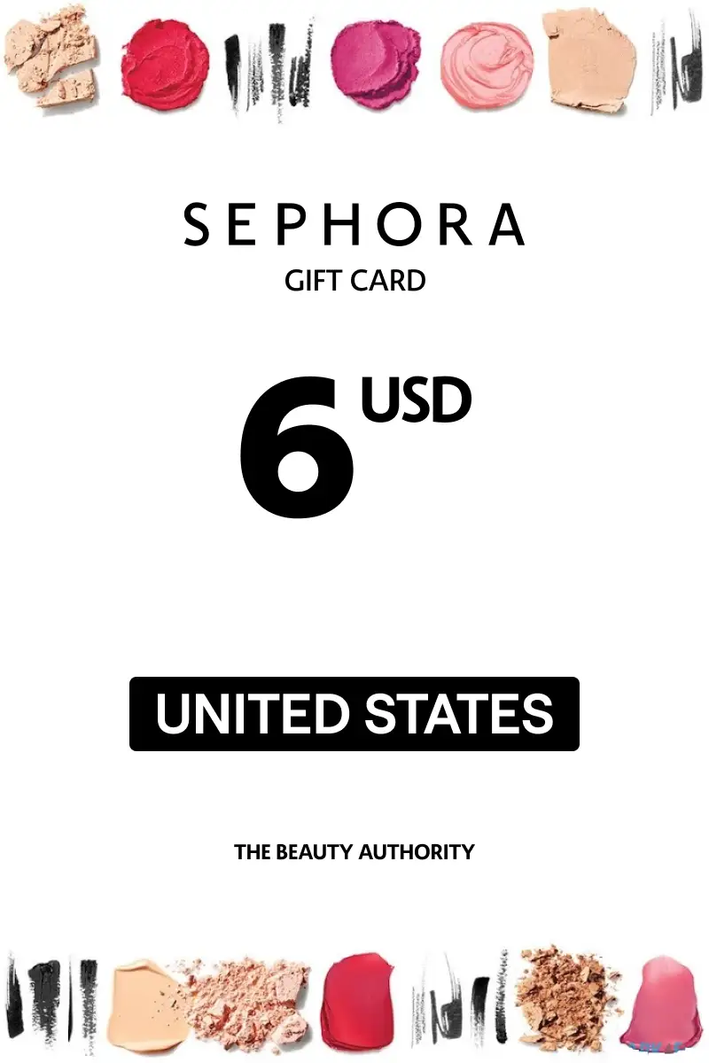 Sephora 6 USD Gift Card (United States) - Digital Key