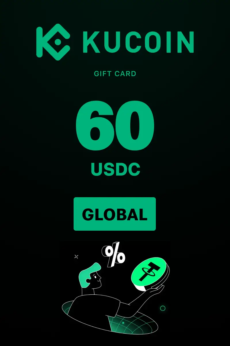 KuCoin Gift Card 60 USDC Gift Card (Global) - Digital Key