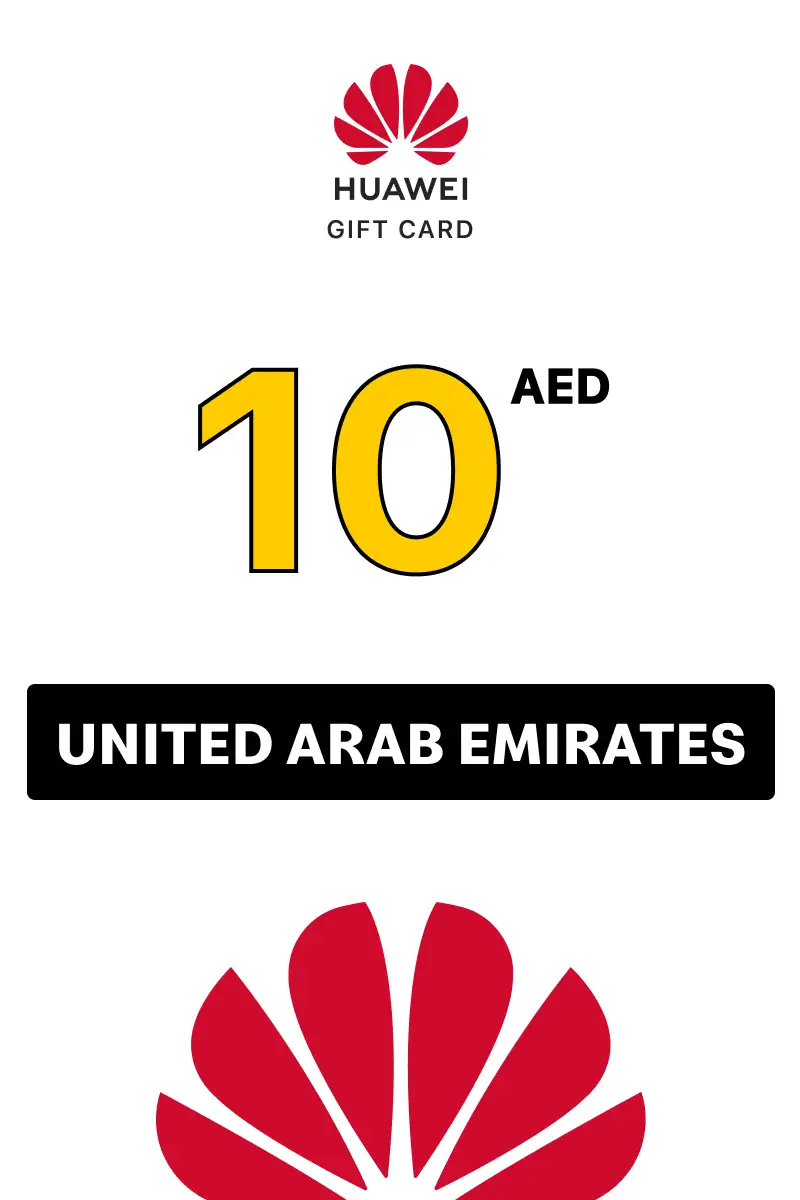 HUAWEI 10 AED Gift Card (United Arab Emirates) - Digital Key