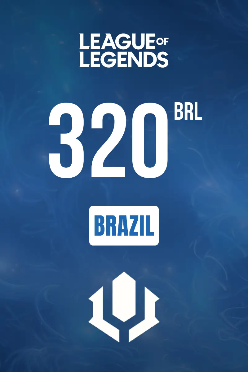 League of Legends 320 BRL Gift Card (Brazil) - Digital Key