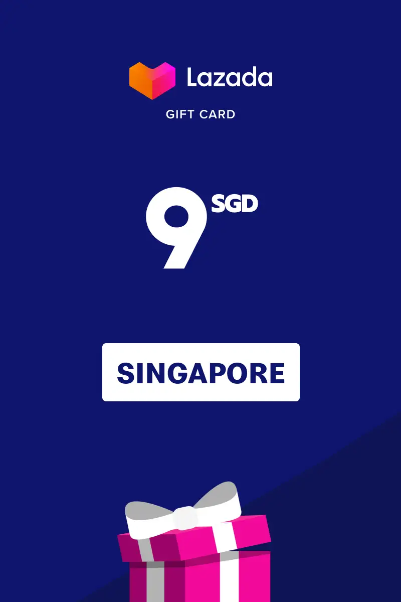Lazada 9 SGD Gift Card (Singapore) - Digital Key