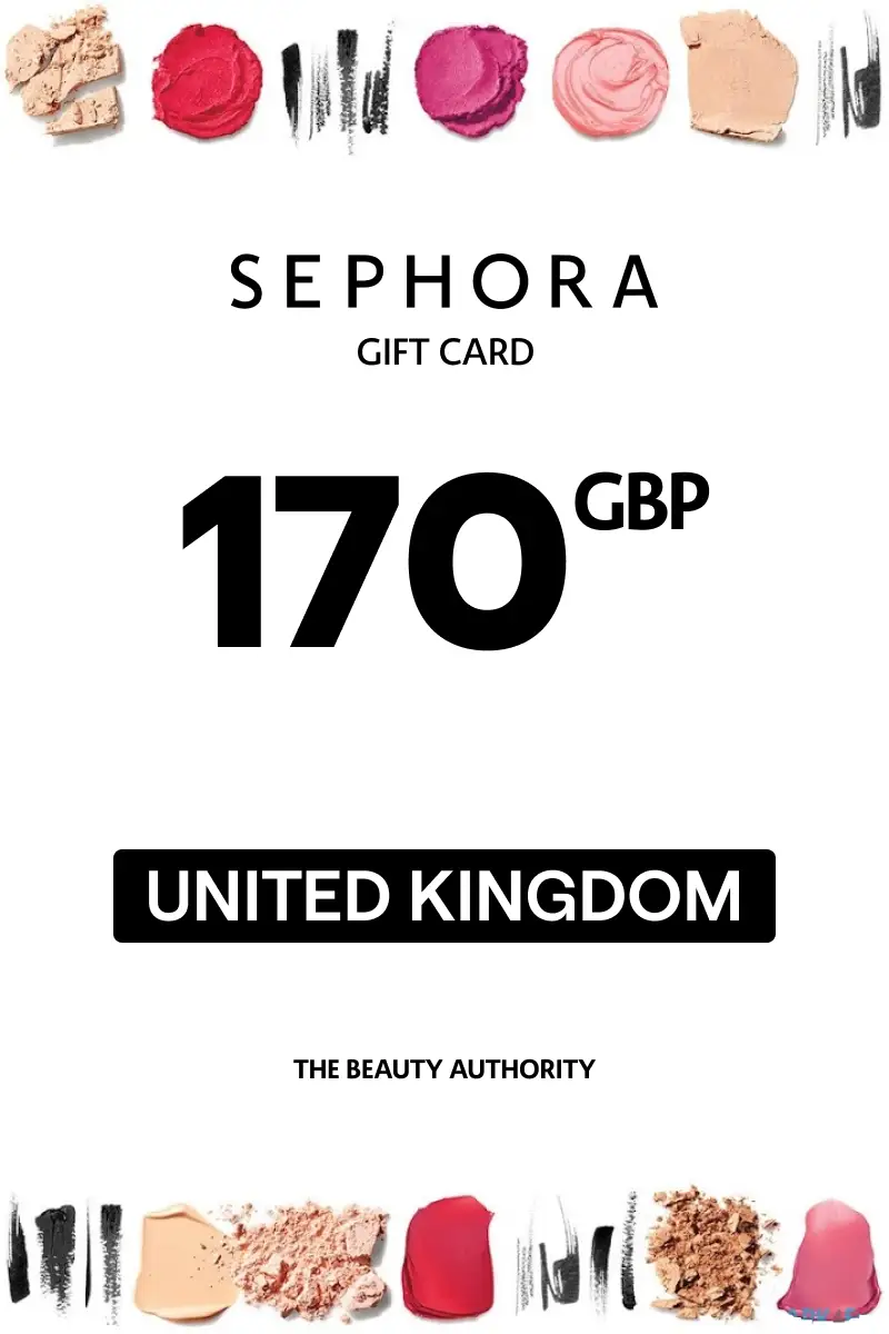 Sephora 170 GBP Gift Card (United Kingdom) - Digital Key