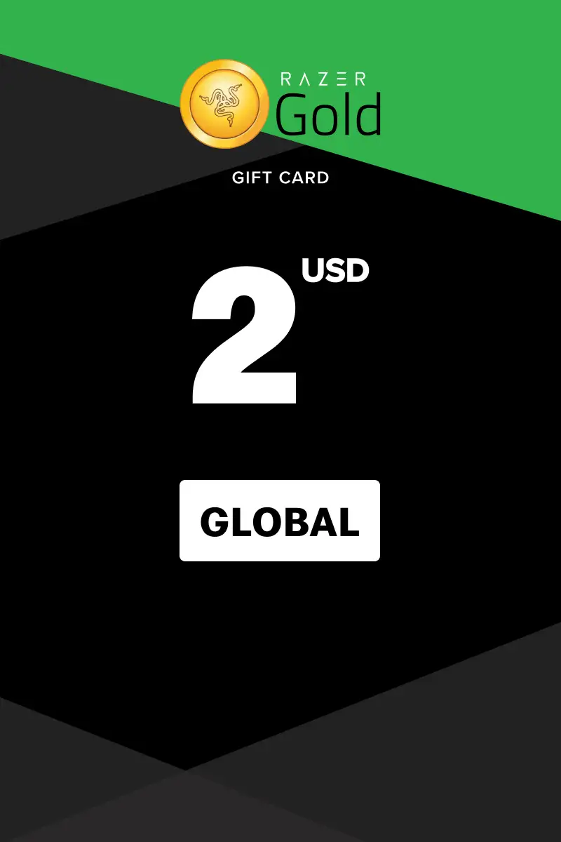 Razer Gold 2 USD Gift Card (Global) - Digital Key