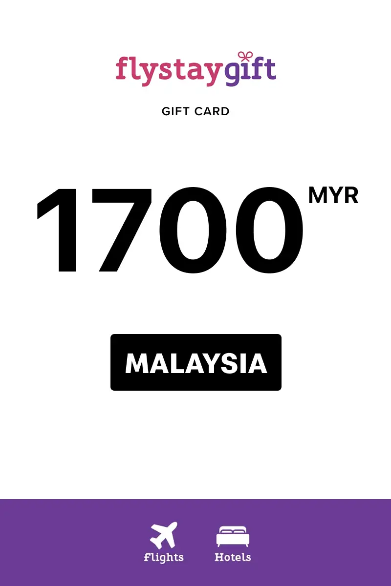 Flystay Gift 1700 MYR Gift Card (Malaysia) - Digital Key