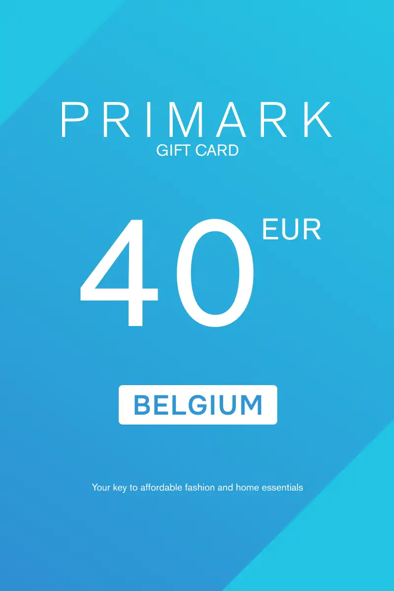 Primark 40 EUR Gift Card (Belgium) - Digital Key