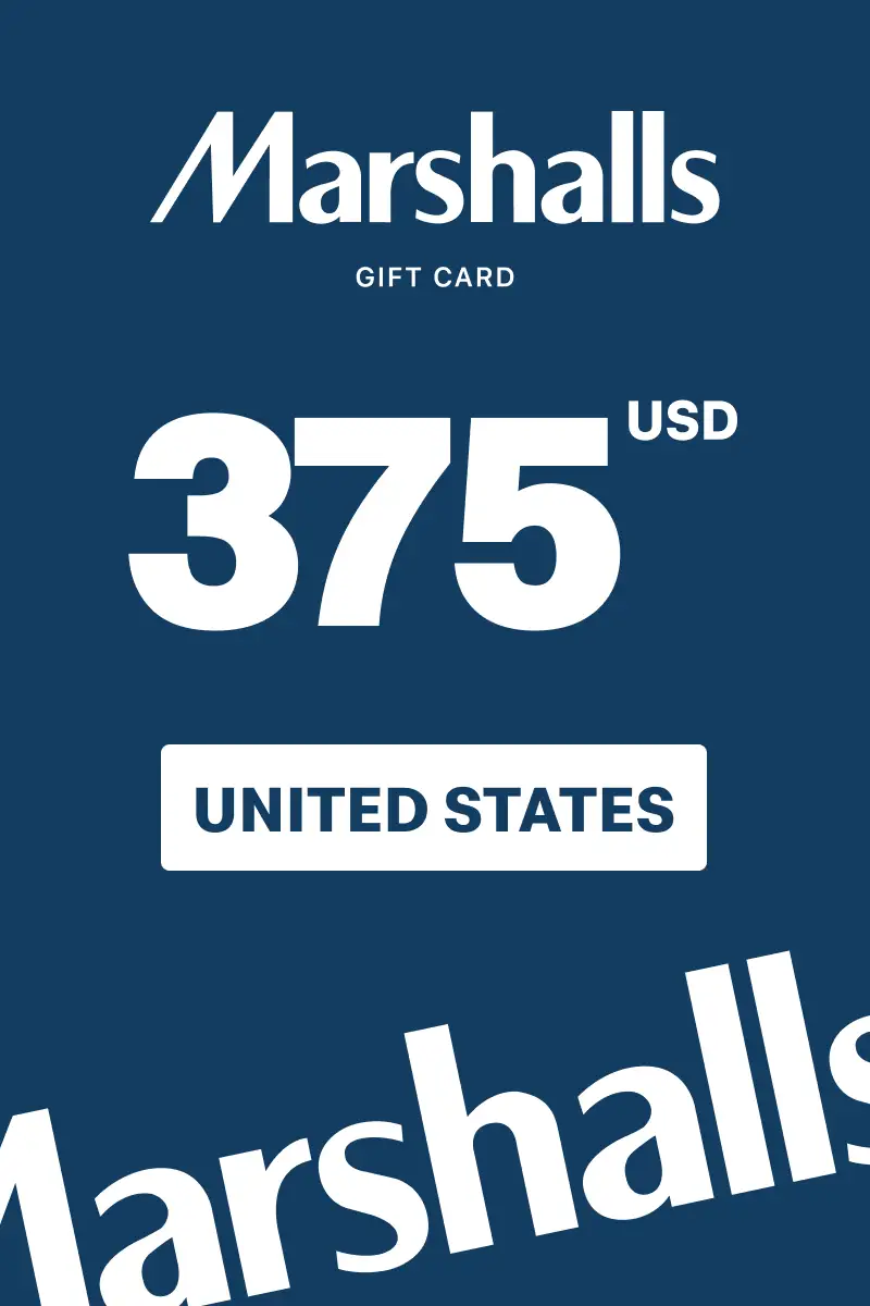 Marshalls 375 USD Gift Card (United States) - Digital Key
