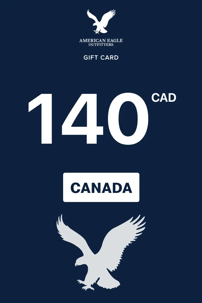 American Eagle Outfitters 140 CAD Gift Card (Canada) - Digital Key