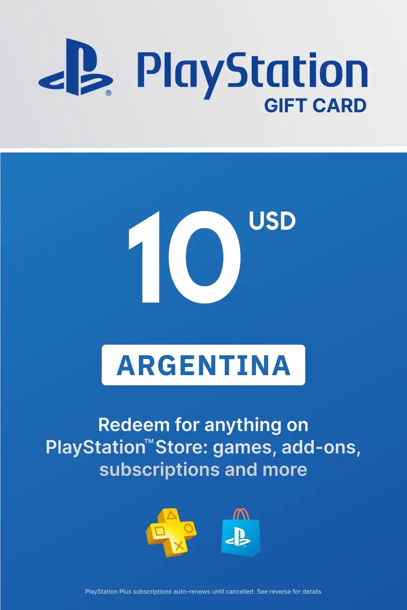 Buy PlayStation Store 10 USD Gift Card (Argentina) - Digital Key