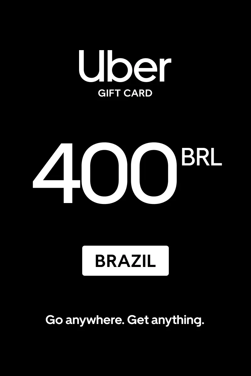 Uber 400 BRL Gift Card (Brazil) - Digital Key