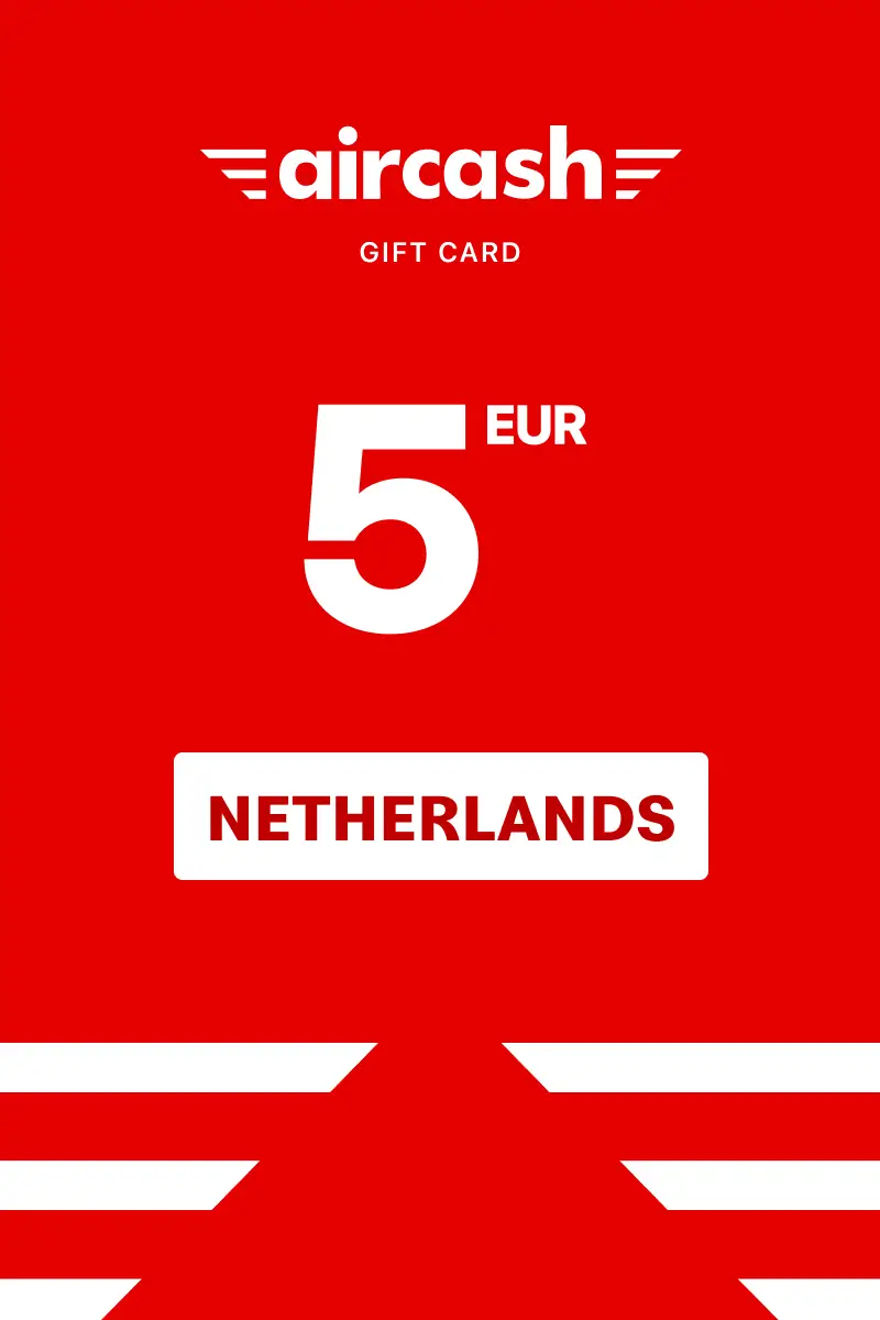 AirCash 5 EUR Gift Card (Netherlands) - Digital Key