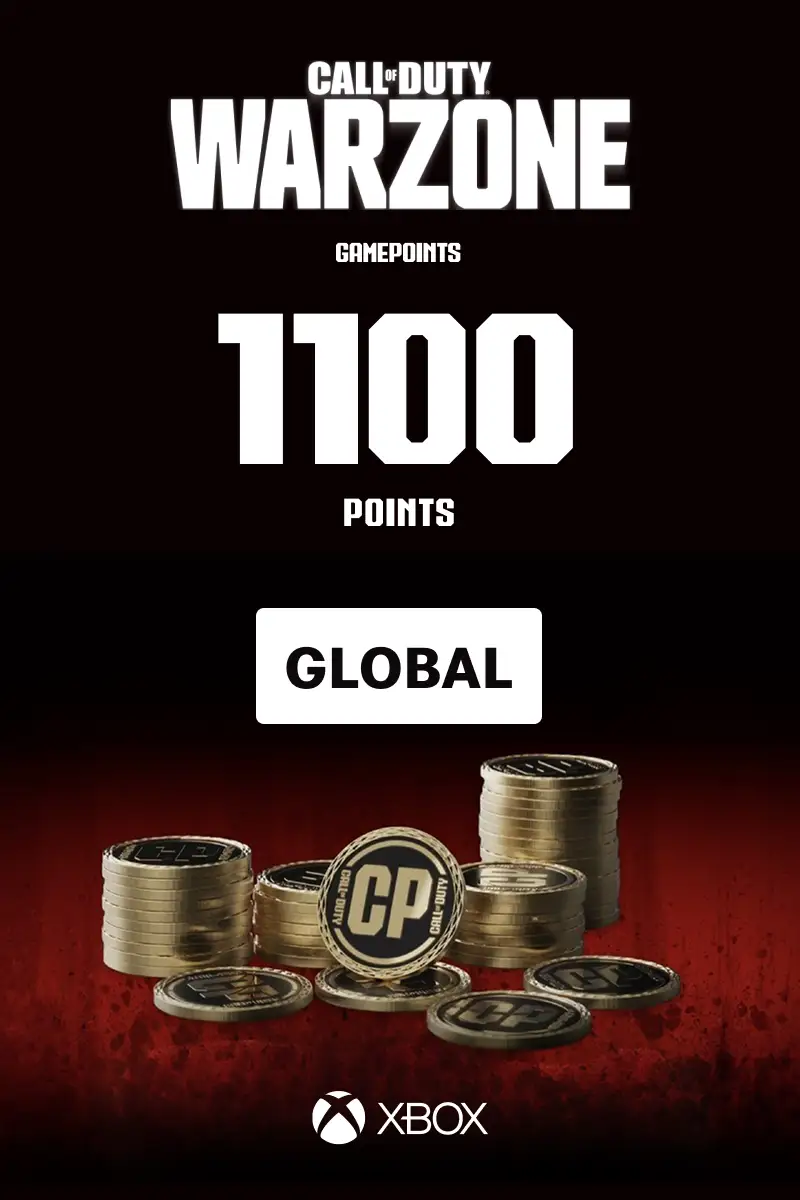 Call of Duty Warzone - 1100 Points (Global) (Xbox One / Xbox Series X|S) - Xbox Live - Digital Key