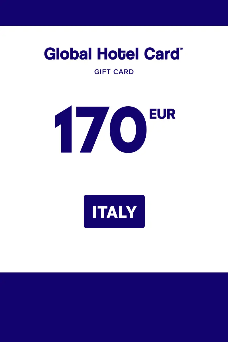 Global Hotel Card 170 EUR Gift Card (Italy) - Digital Key