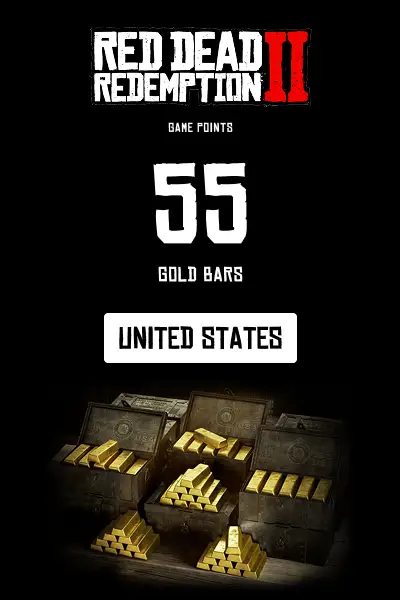 RED DEAD REDEMPTION 2 Online 55 Gold Bars (United States) (Xbox One) - Xbox Live - Digital Key