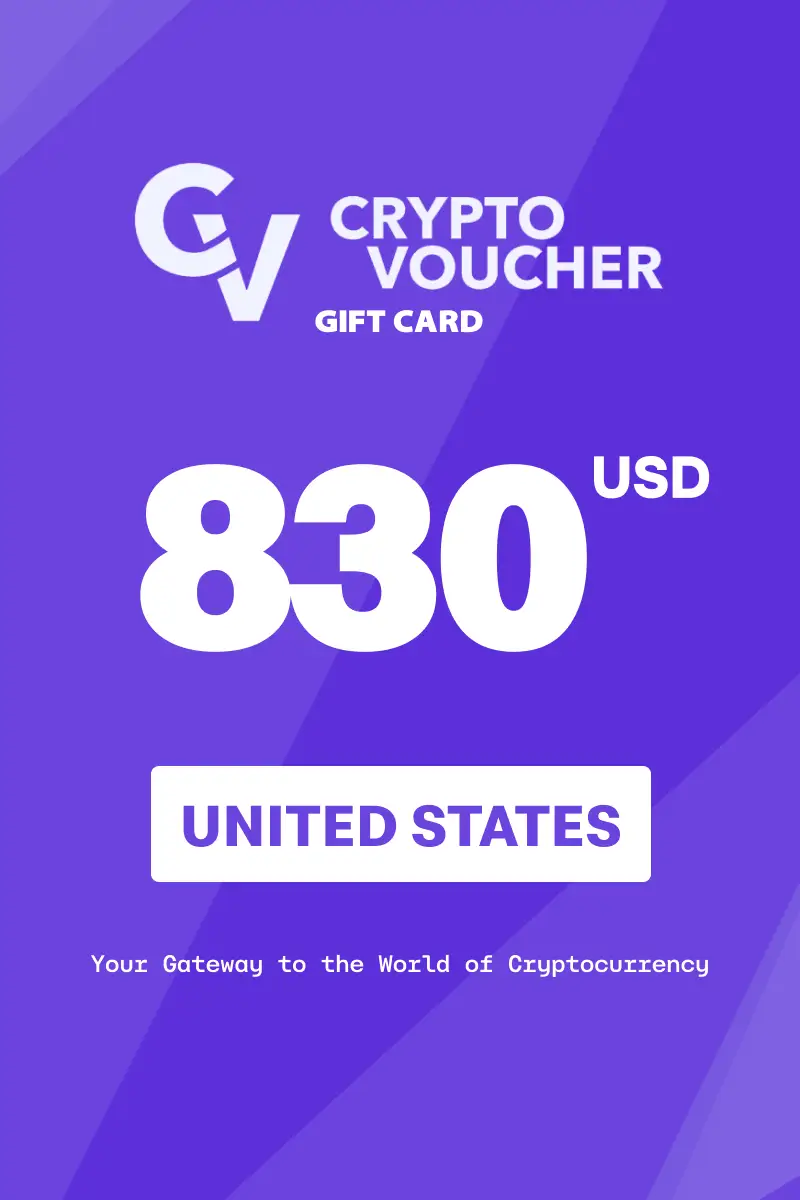 Crypto Voucher (LTC) 830 USD Gift Card (United States) - Digital Key