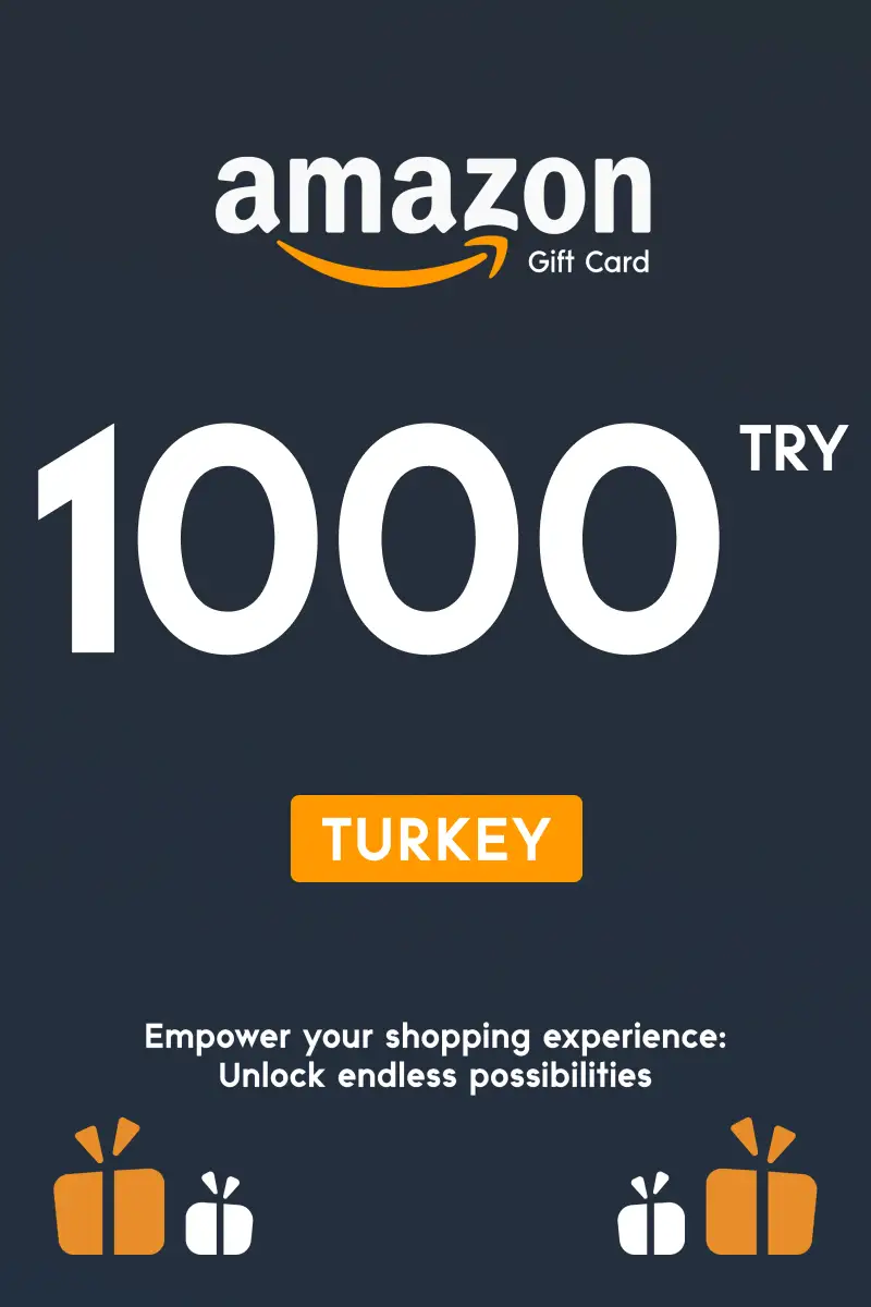 Amazon 1000 TRY Gift Card (Turkey) - Digital Key