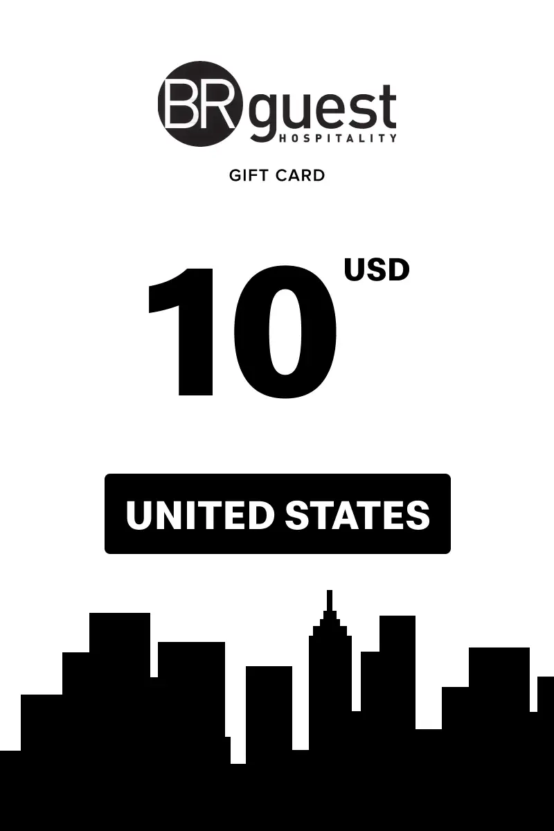 BR Guest Hospitality 10 USD Gift Card (United States) - Digital Key