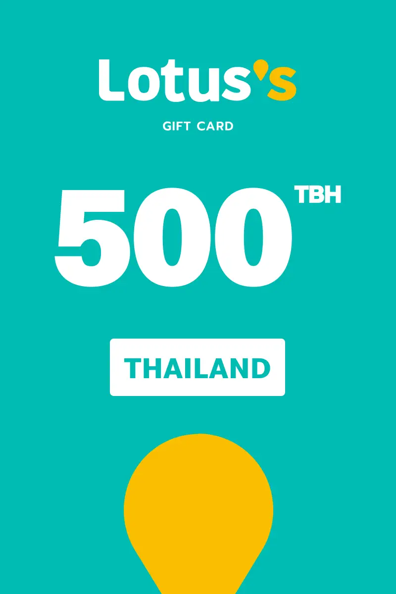 Lotus's 500 THB Gift Card (Thailand) - Digital Key