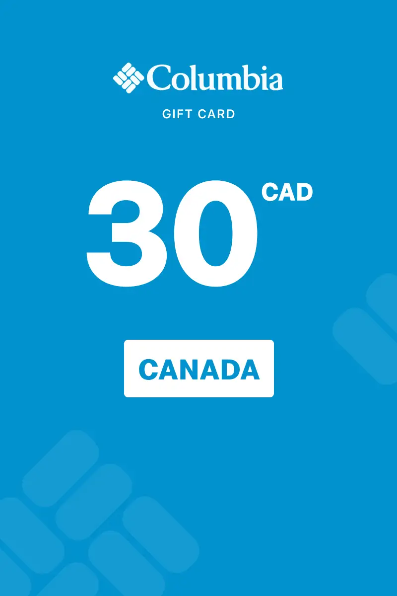 Columbia Sportswear 30 CAD Gift Card (Canada) - Digital Key